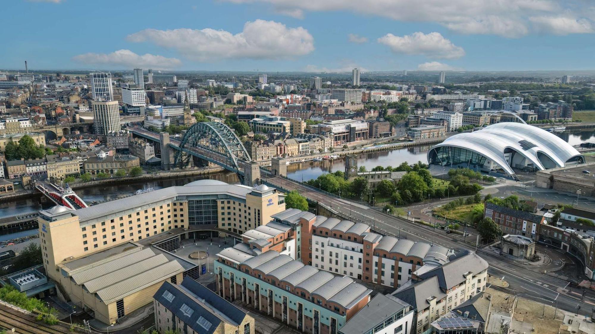 Hotel Hilton Newcastle Gateshead Zewnętrze zdjęcie