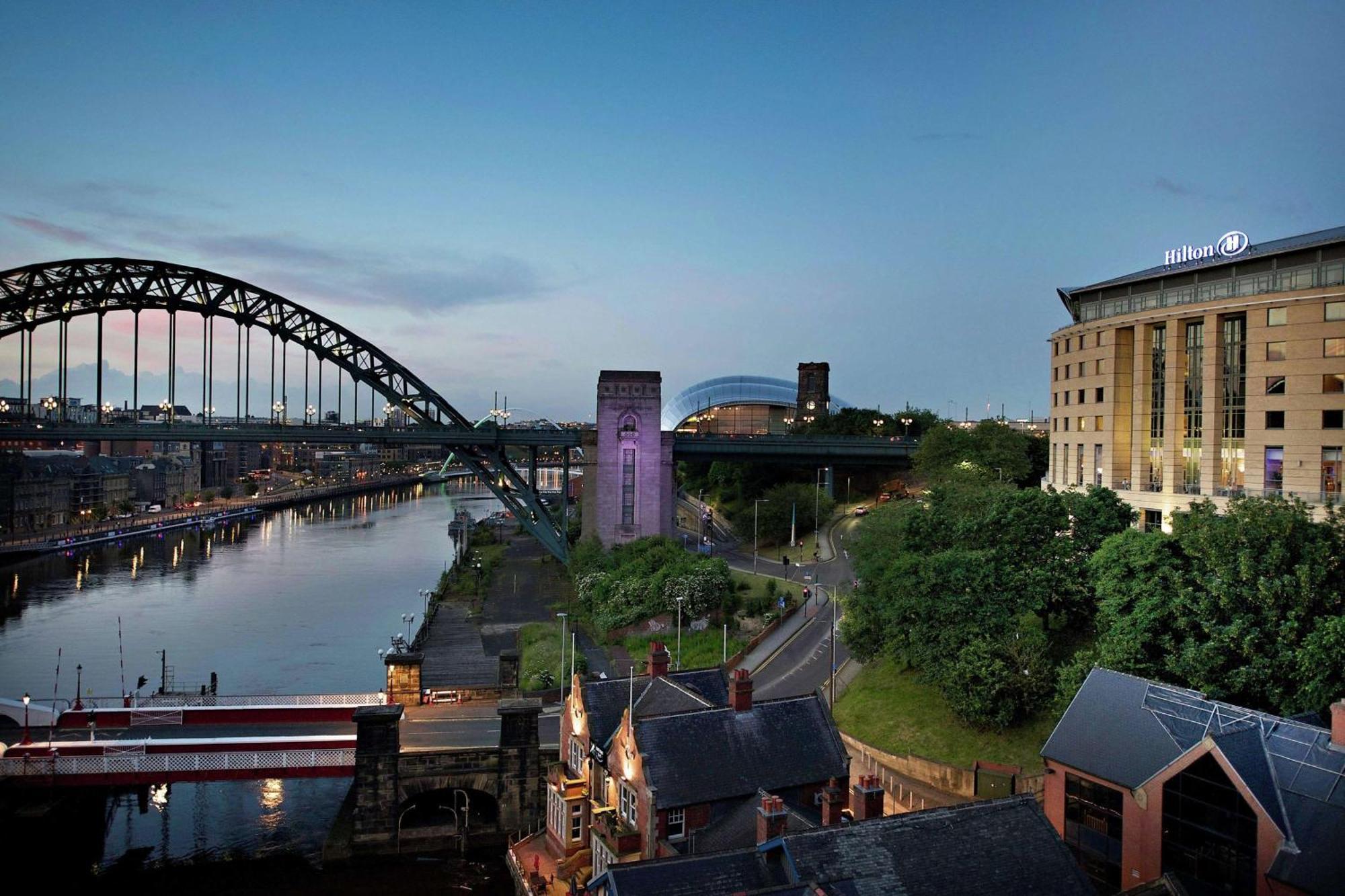 Hotel Hilton Newcastle Gateshead Zewnętrze zdjęcie